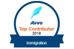 Avvo Top Contributor 18 logo