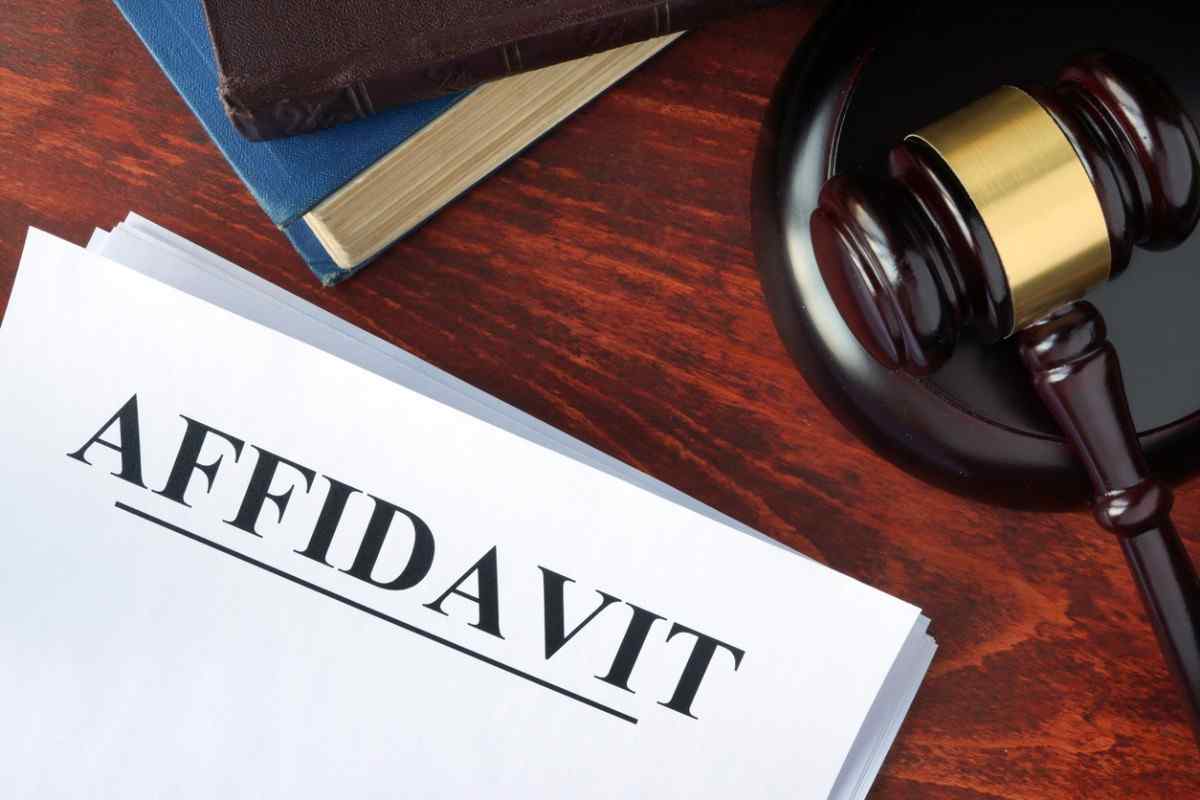 I-864 Form, Affidavit