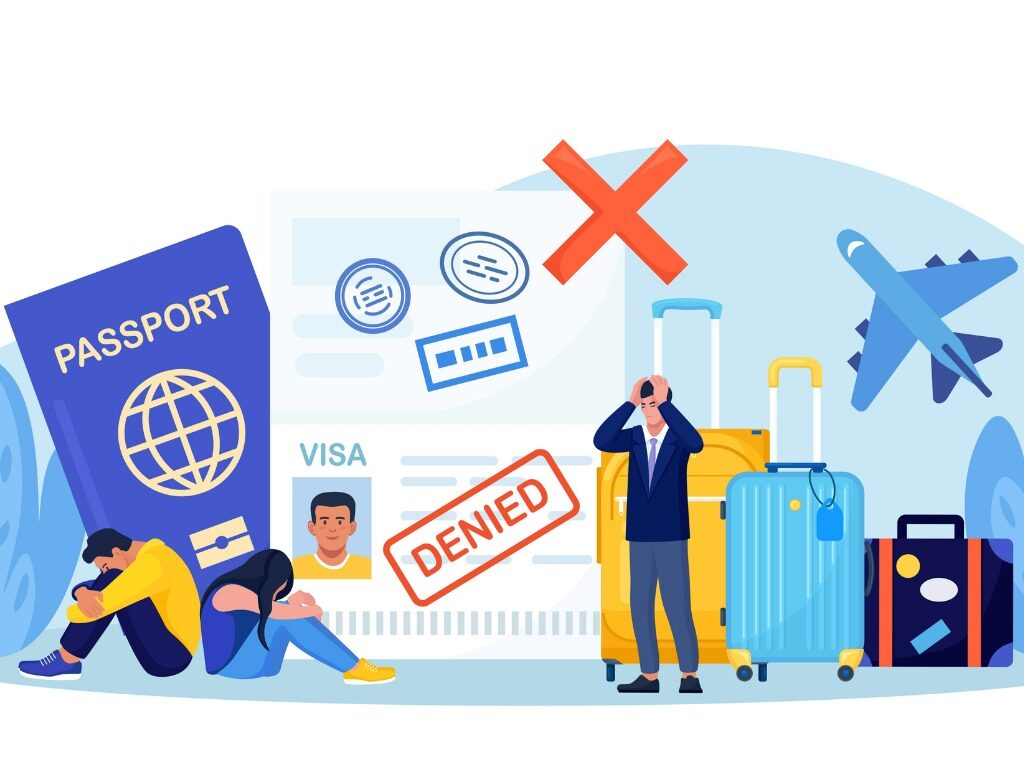 Frustrated individuals react to a denied B-2 to F-1 visa transition – understand key factors like timing and intent to avoid common pitfalls.